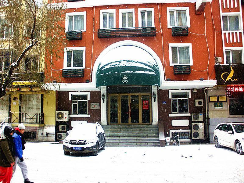 Greentree Inn Heilongjiang Harbin Zhongyang Street Business Hotel Dış mekan fotoğraf